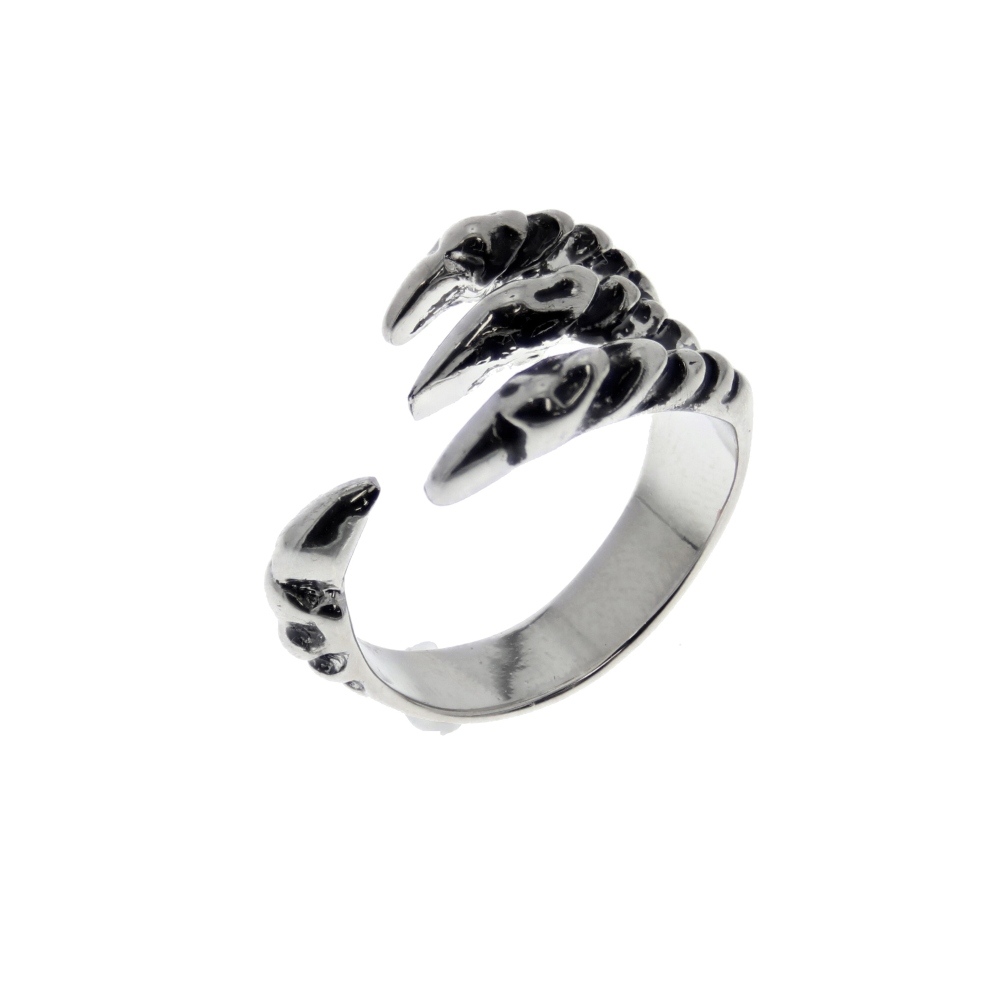 Zac's Alter Ego - Claw Ring - Silver coloured